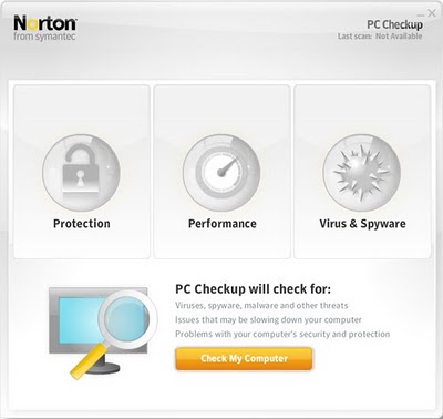 Controllare i problemi del proprio pc Norton PC CeckUp