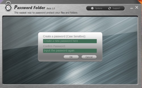 Mettere una Password a File e Cartelle con IOBit Password Folder