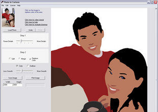 Caricature To Cartoon Software 1