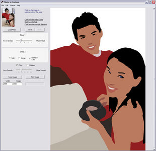 Caricature To Cartoon Software 1