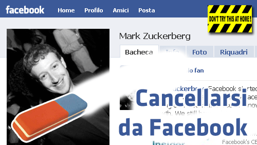 Come Cancellarsi da Facebook ed Eliminare tutti i Dati Personali