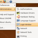 Ubuntu Login Window