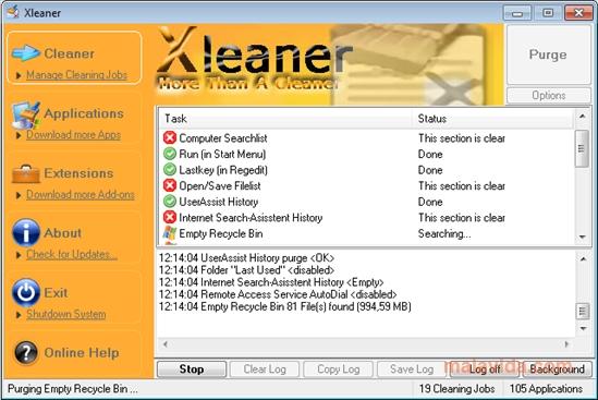 Ripulire Velocemente Windows da File Temporanei ed Inutili con Xleaner