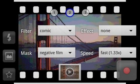 Registrare Video con Android Inserendo Effetti Speciali in Tempo Reale con Videocam Illusion