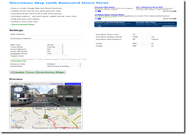 Creare Percorsi Animati con Google Street View