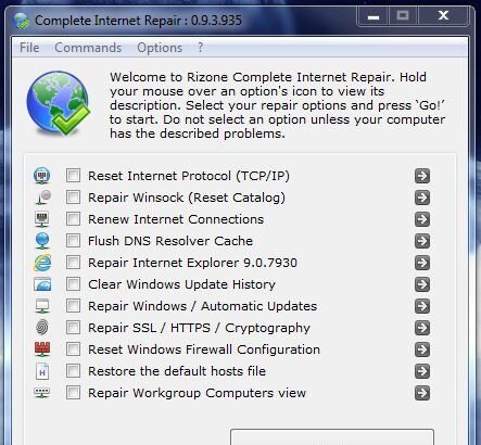 Complte Internet Repair