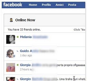 Facebook Online Now