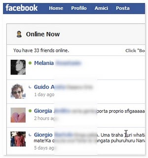 Facebook Online Now