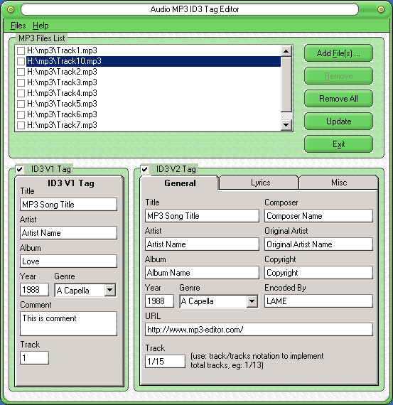 Mp3editor