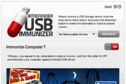 BD USB Immunizer Screenshot