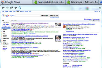 Google News Preview Of Tabscope