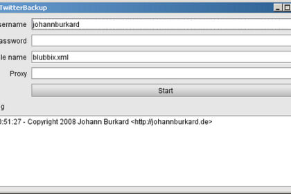 TwitterBackup