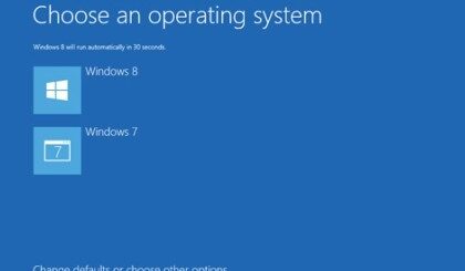 Dual Boot Windows 8 Windows 7 500x245