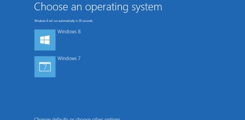 Dual Boot Windows 8 Windows 7 500x245