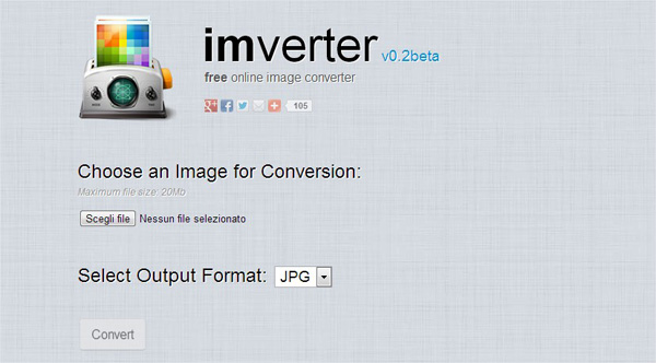 Modificare Il Formato Delle Immagini Online Con Imverter