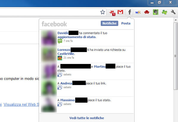 Facebook Notifications