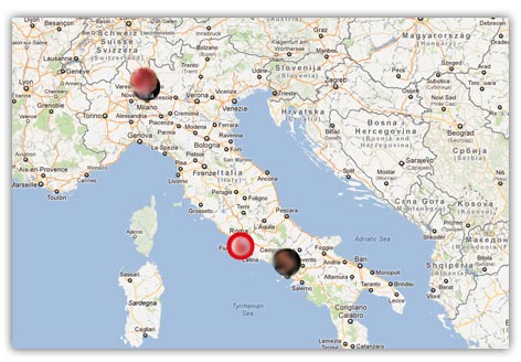 Localizzare i propri amici di Twitter direttamente su una mappa con Twitter Friends Map