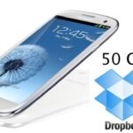 Samsung Galaxy S3 Dropbox 50GB