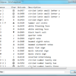 WinCompose SymbolList Thumb