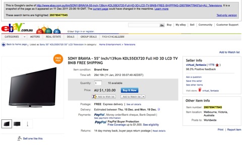 Ebay Scam