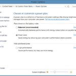 power plans windows