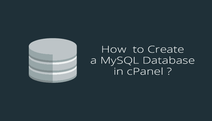 Come creare un database MySQL su cPanel
