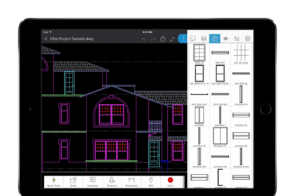 AutoCAD mobile tablet 1024x760