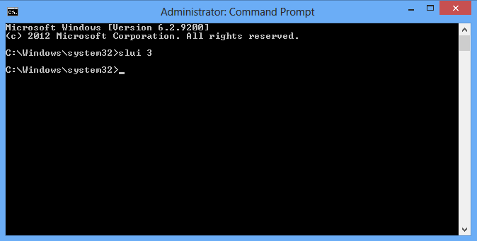Come Cambiare la Product Key a Windows 8 con il Prompt dei comandi