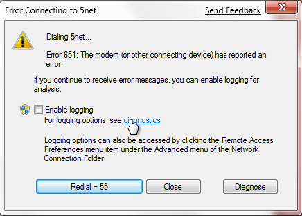 Come Risolvere l’errore PPPoE 651 con Windows 7