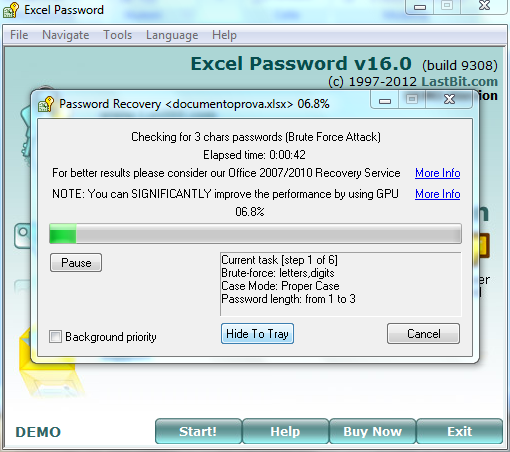 Come rimuovere e ripristinare le password da file excel. Rimuovere password dalle macro dei fogli excel .xlsx
