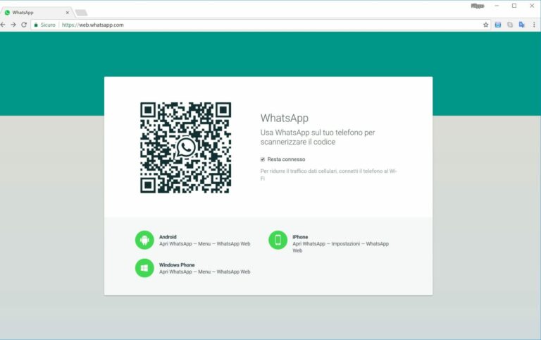 WhatsApp Web: come condividere messaggi