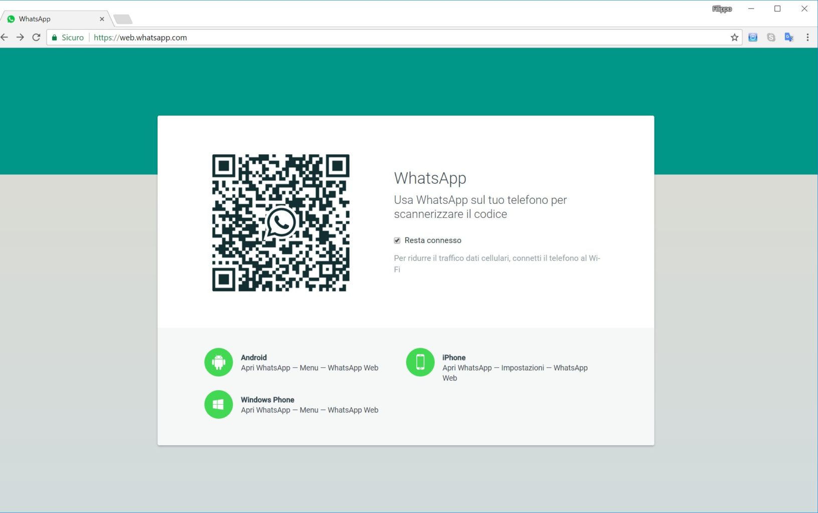 Come condividere messaggi con WhatsApp Web