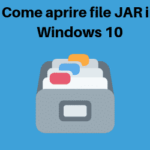 Come aprire file JAR in Windows 10
