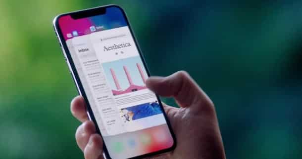 Come chiudere app aperte in background su iPhone X