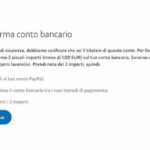 Come confermare il proprio conto bancario su PayPal