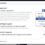 Come nascondere la lista degli amici sul vostro profilo Facebook da PC