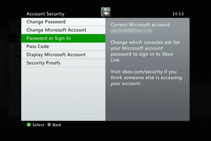 Come cambiare la vostra password Xbox One