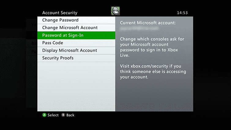 Come cambiare la vostra password Xbox One