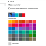Come modificare la colorazione della barra app su Windows 10