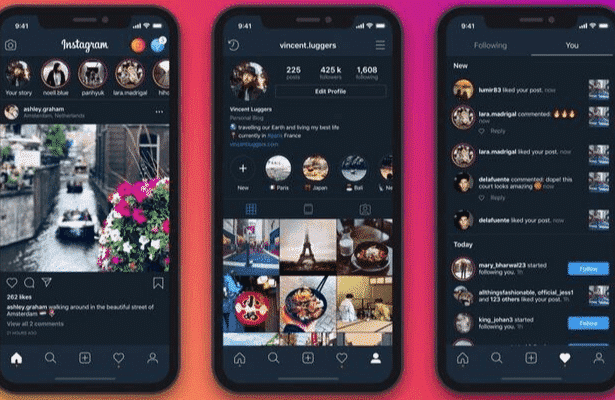 Come attivare la Dark mode (tema scuro) Instagram su iOS