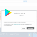 Codice promozionale Google Play su Android