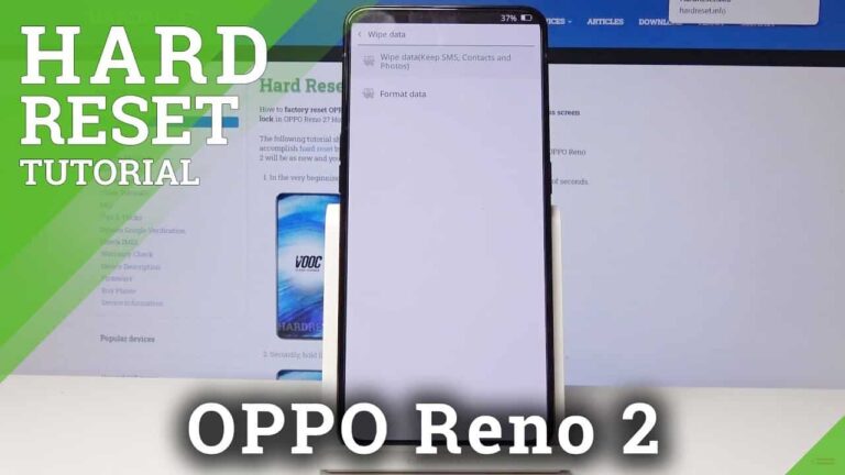 Come fare hard reset Oppo Reno 2 dalla recovery