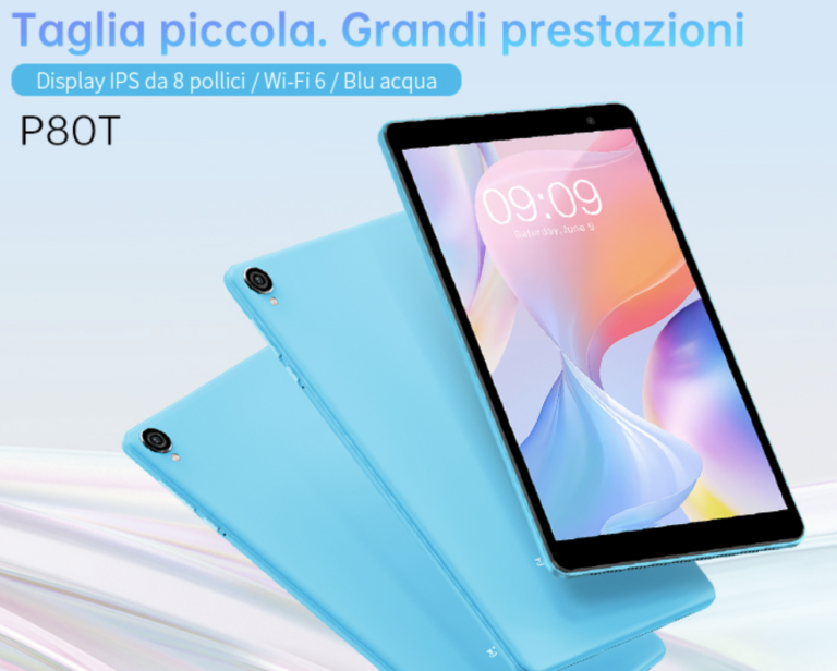 Tablet TECLAST Android 12 a soli 67,99€